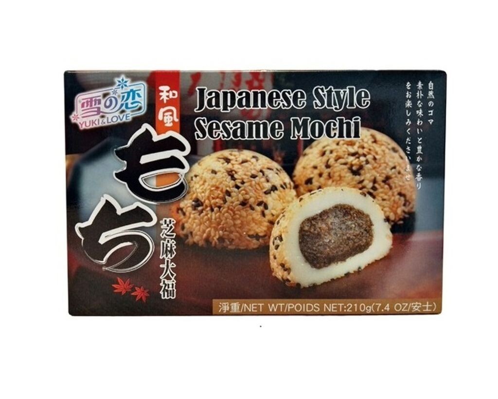 

Торт Yuki&Love Mochi с кунжутом 210 г Yuki And Love