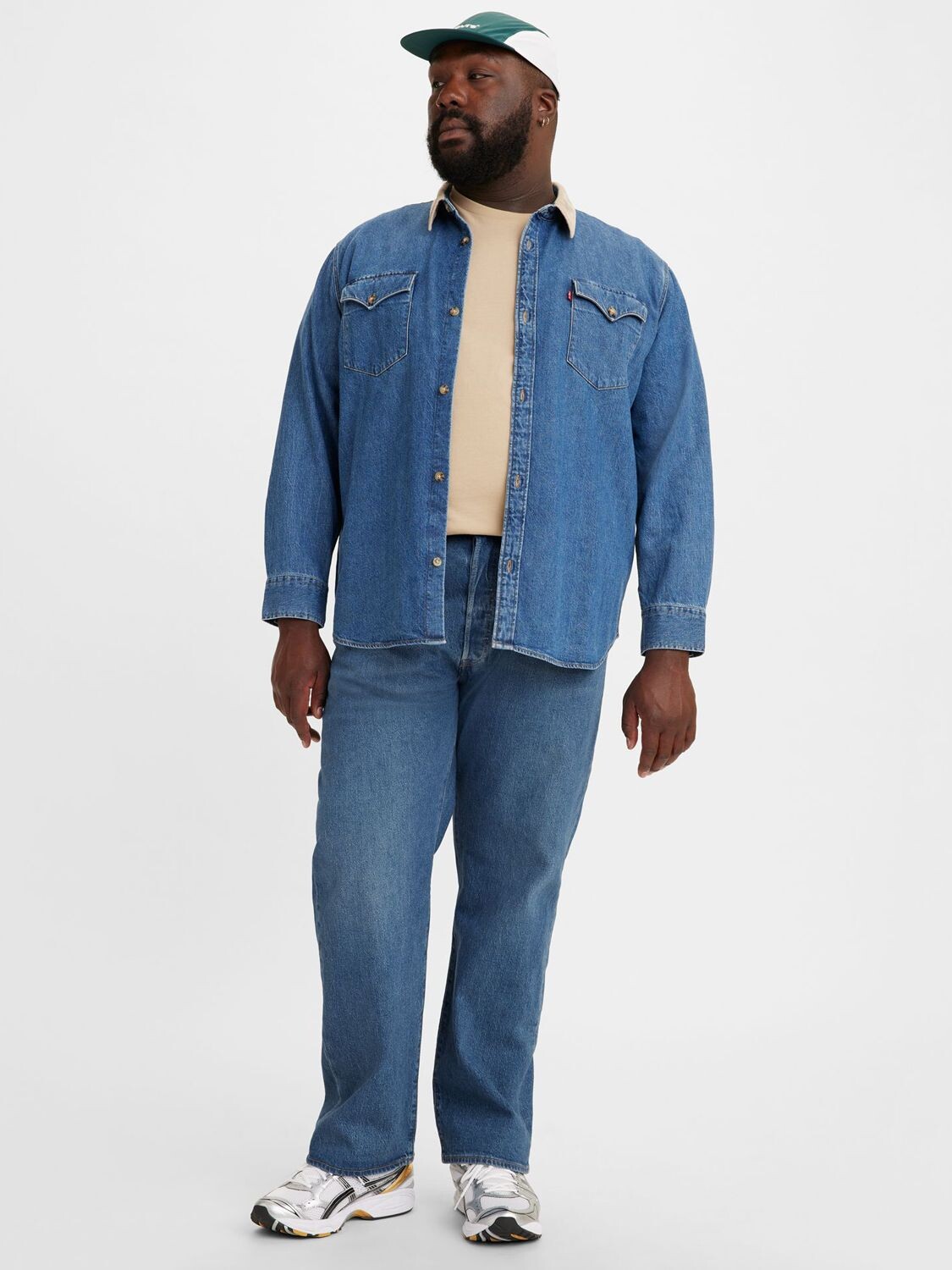 

Оригинальные прямые джинсы Levi's Big & Tall 501
