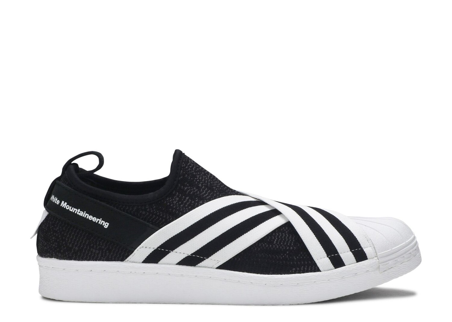 

Кроссовки adidas White Mountaineering X Superstar Slip-On Pk 'Black White', черный