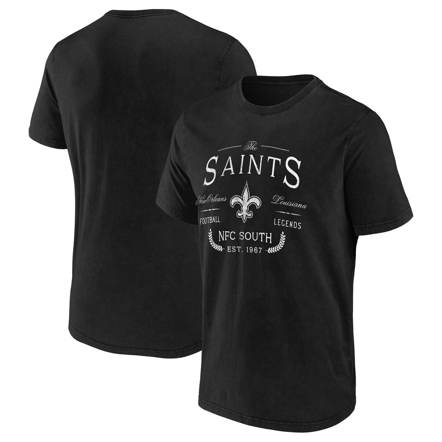 

Мужская черная футболка New Orleans Saints из коллекции NFL x Darius Rucker от Fanatics, Черный