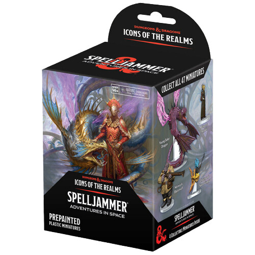 

Фигурки D&D Icons Of The Realms Miniatures: Spelljammer: Adventures In Space Booster Pack