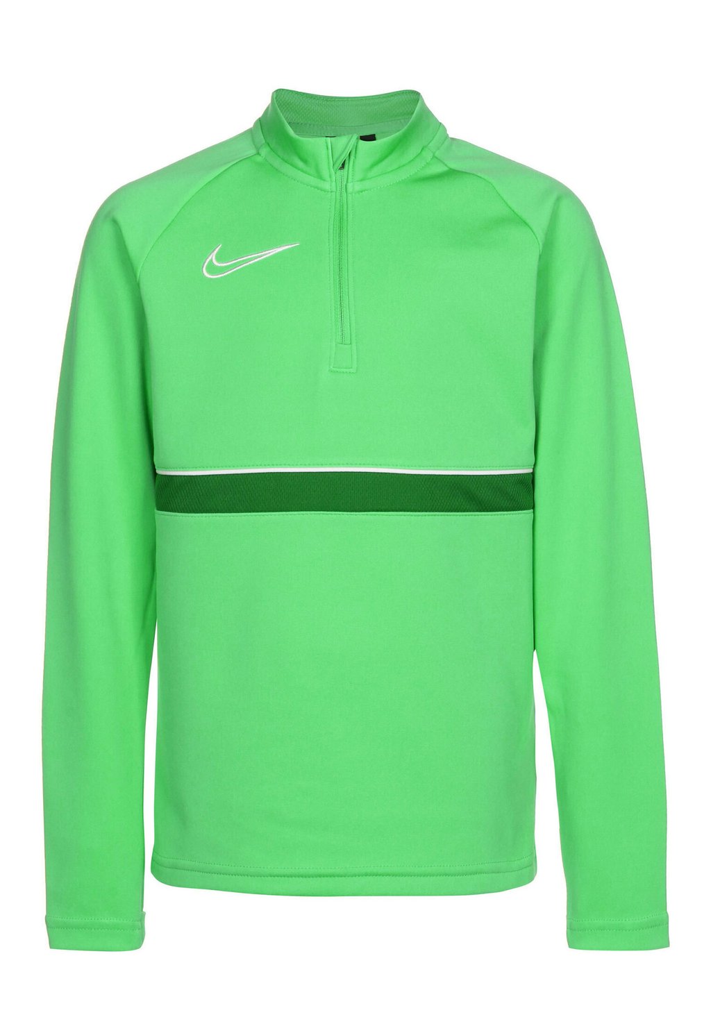 цена Спортивная футболка Academy 21 Drill Unisex Nike, цвет light green spark / white / pine green