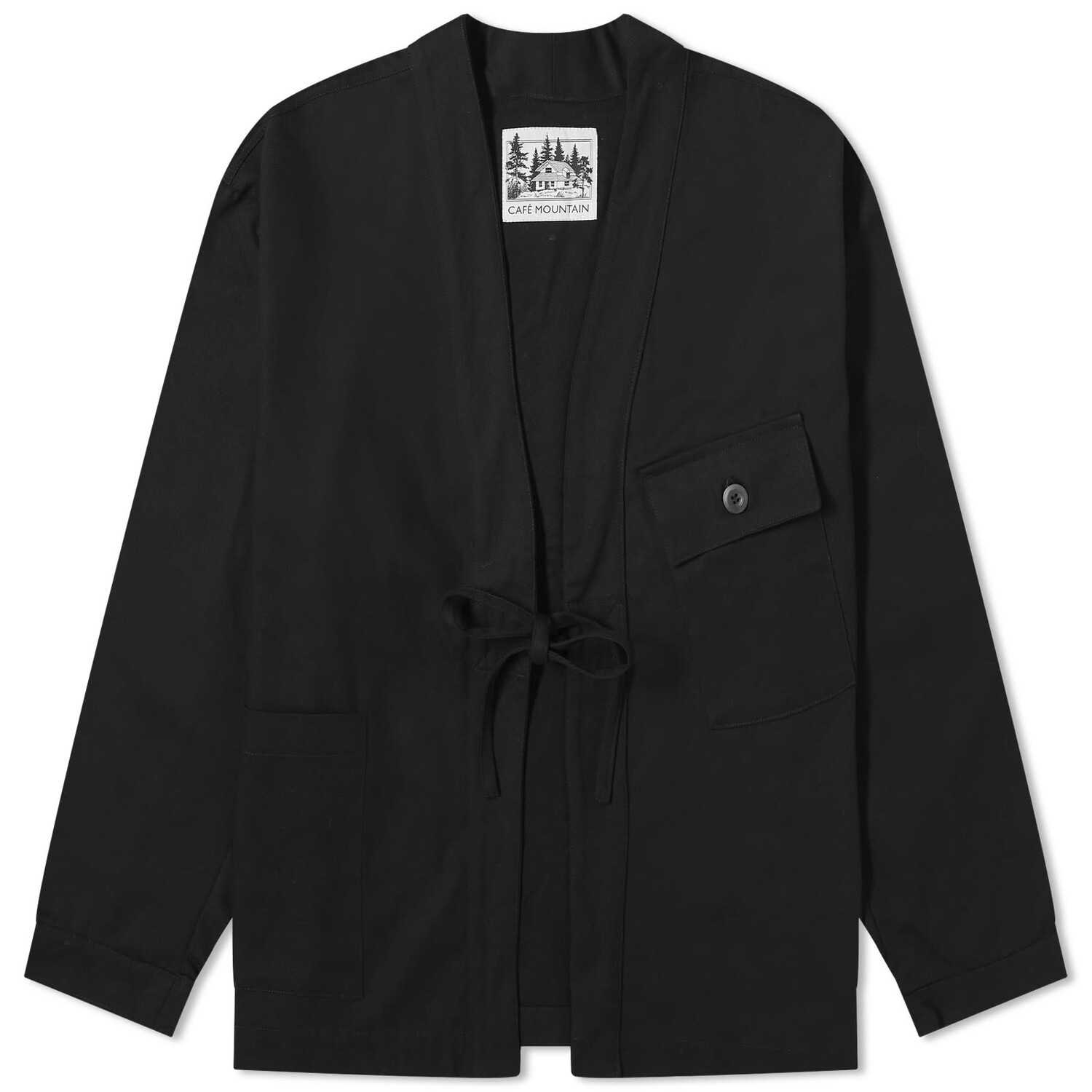 

Куртка Café Mountain Rambler Kimono, цвет Coal Black