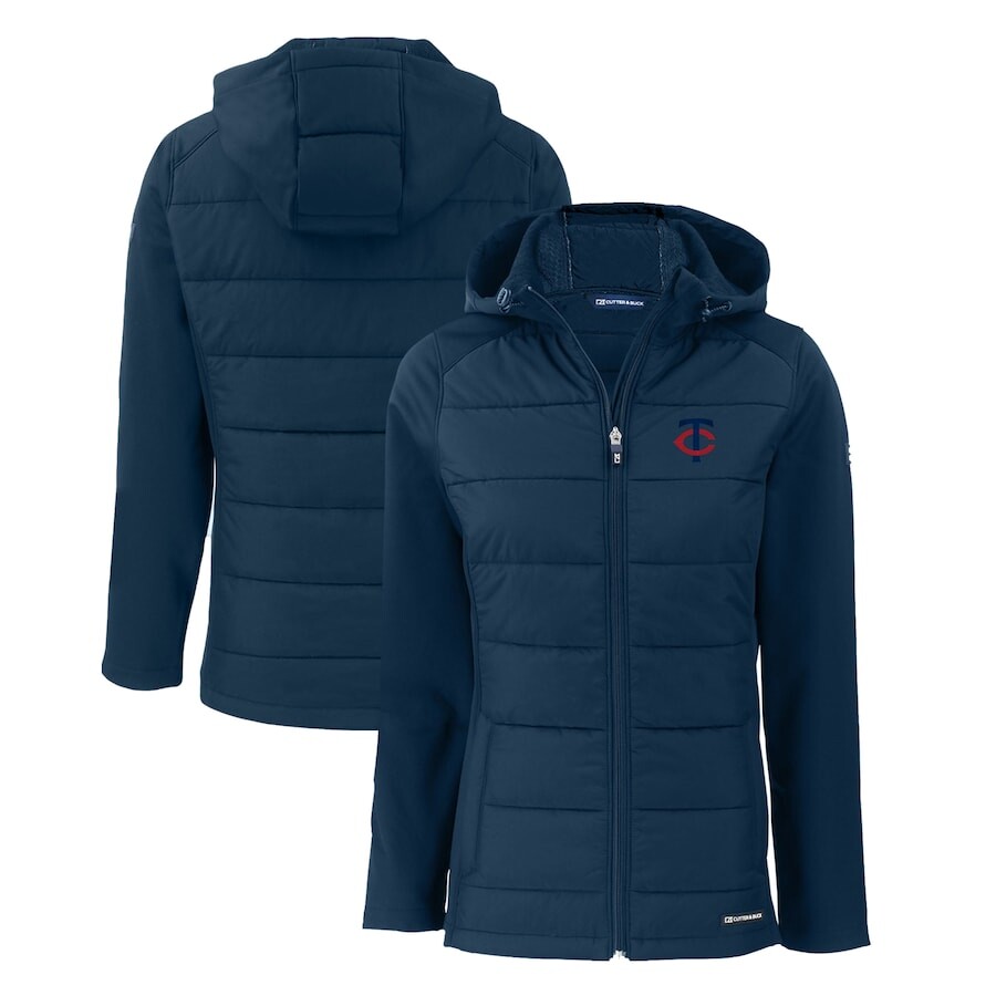 

Толстовка на молнии Cutter & Buck Minnesota Twins, нави