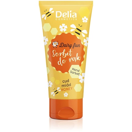 

Delia Cosmetics Dairy Fun Медовый сорбет для рук увлажняет, питает, укрепляет и регенерирует кожу 50 г