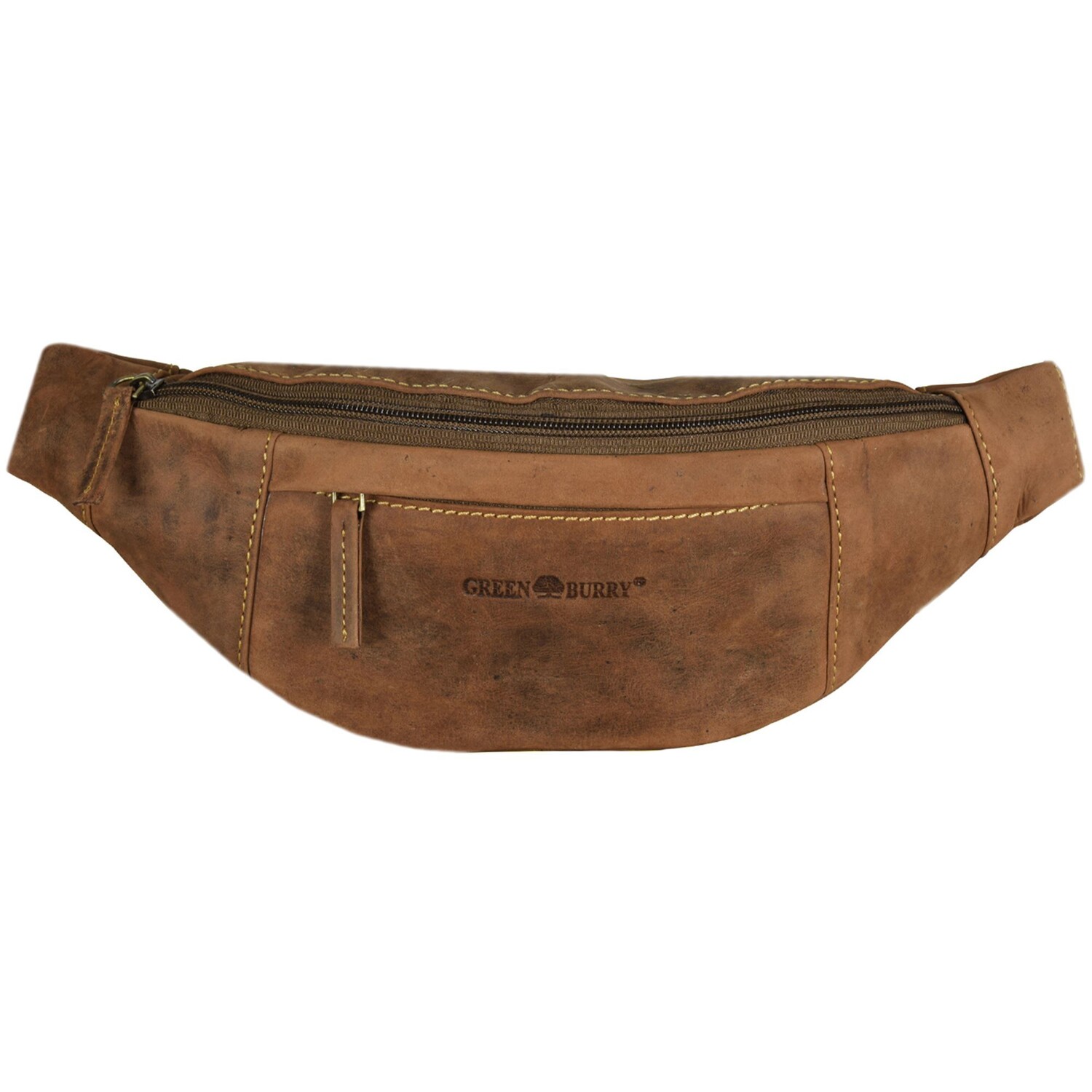 

Сумка через плечо Greenburry Vintage Gürteltasche Leder 36 см, коричневый