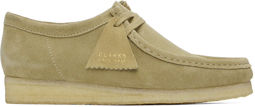 

Бежевые дерби Валлаби Clarks Originals