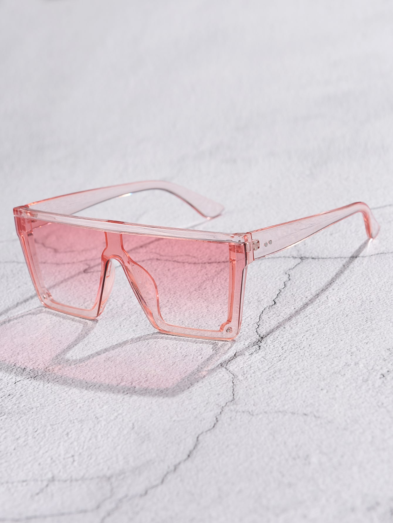 1 шт. пластиковые квадратные украшенные модные солнцезащитные очки 1 шт пластиковые держатели для очков 4 пары