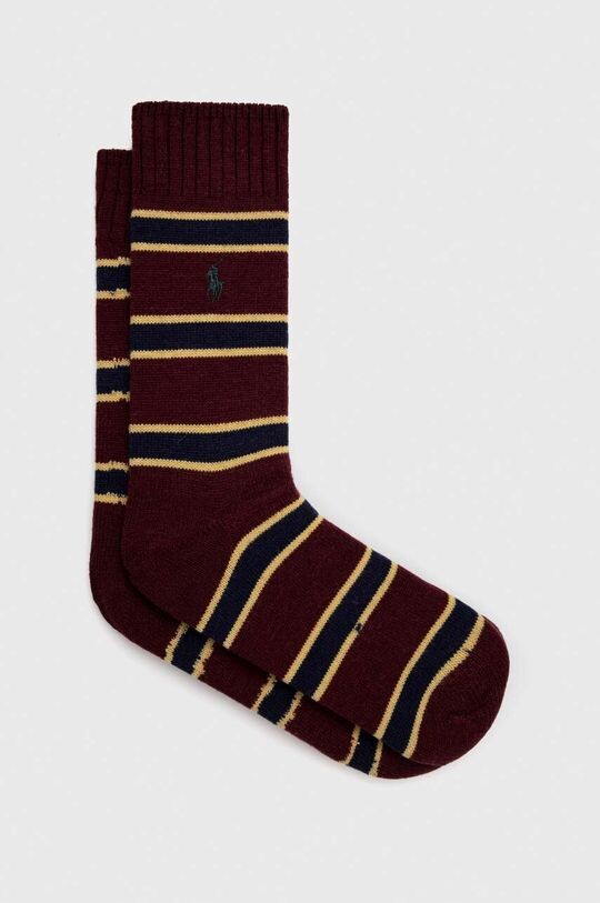 

Носки из смесовой шерсти. Polo Ralph Lauren, бордовый