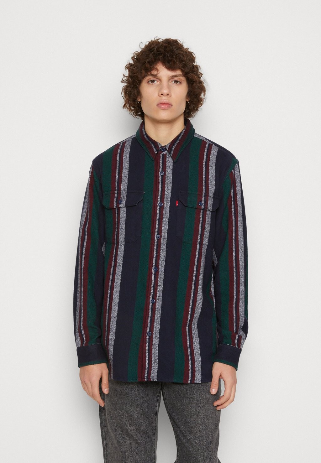 

Рубашка JACKSON WORKER Levi's, темно-зеленый