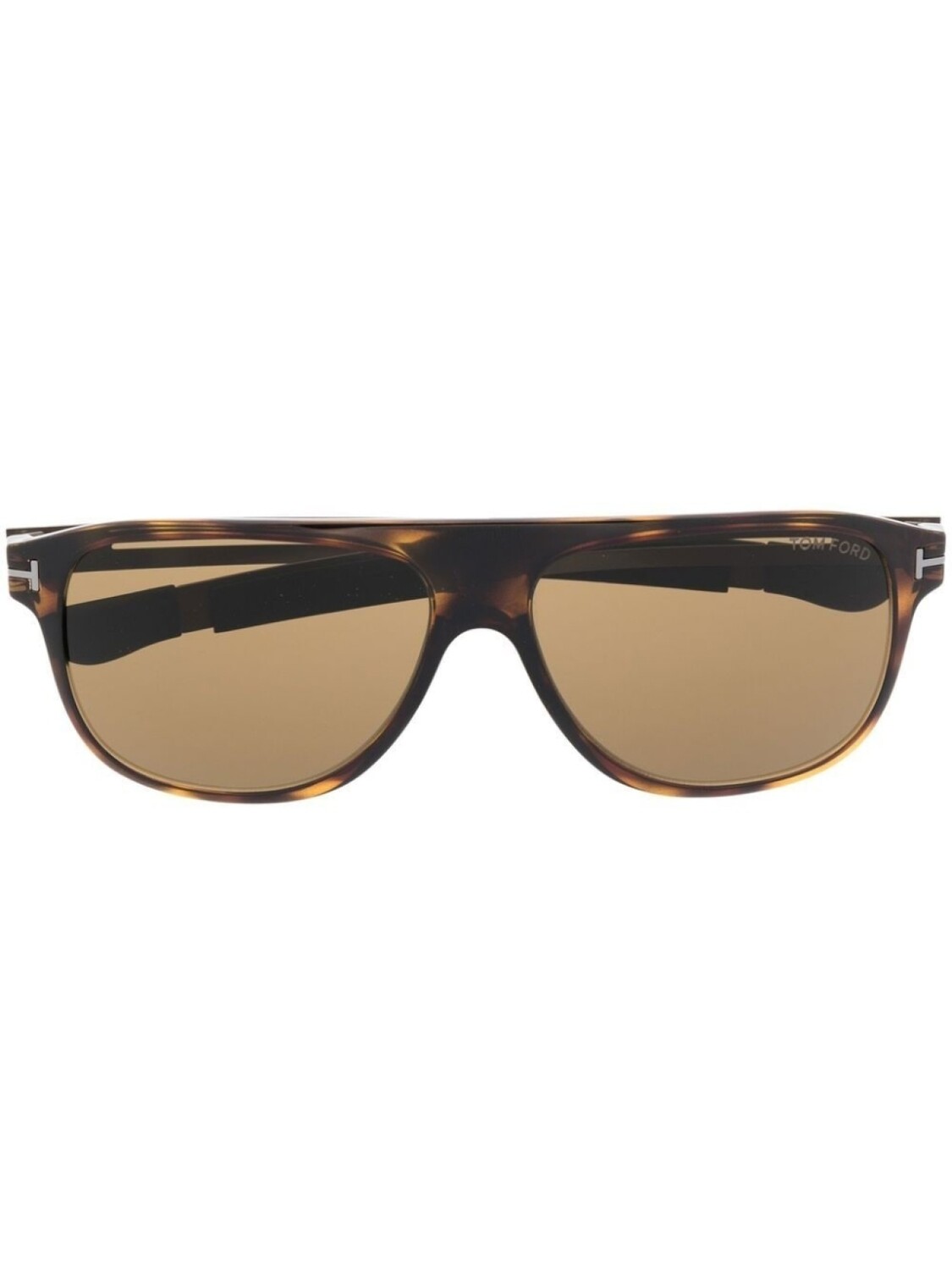 

TOM FORD Eyewear солнцезащитные очки-пилоты Todd, коричневый