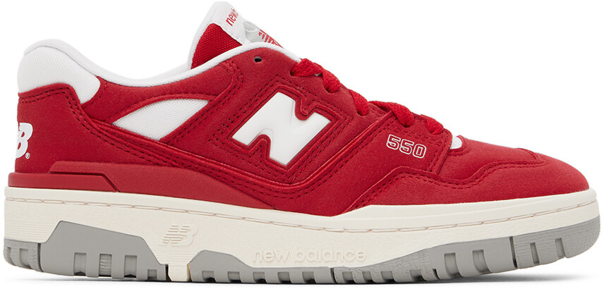 

Детские кроссовки New Balance 550 красные