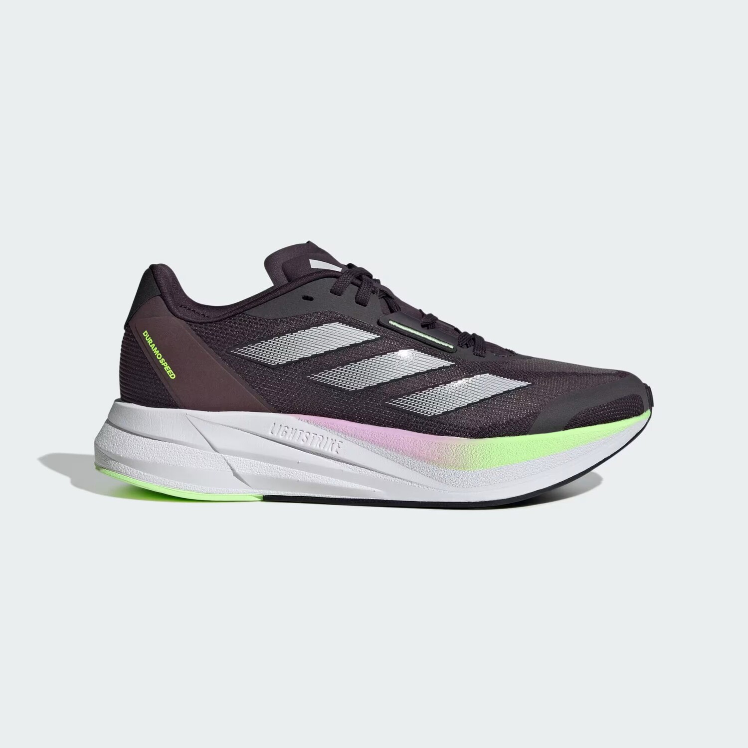 

Кроссовки Duramo Speed Adidas, цвет Aurora Black/Zero Metalic/Core Black