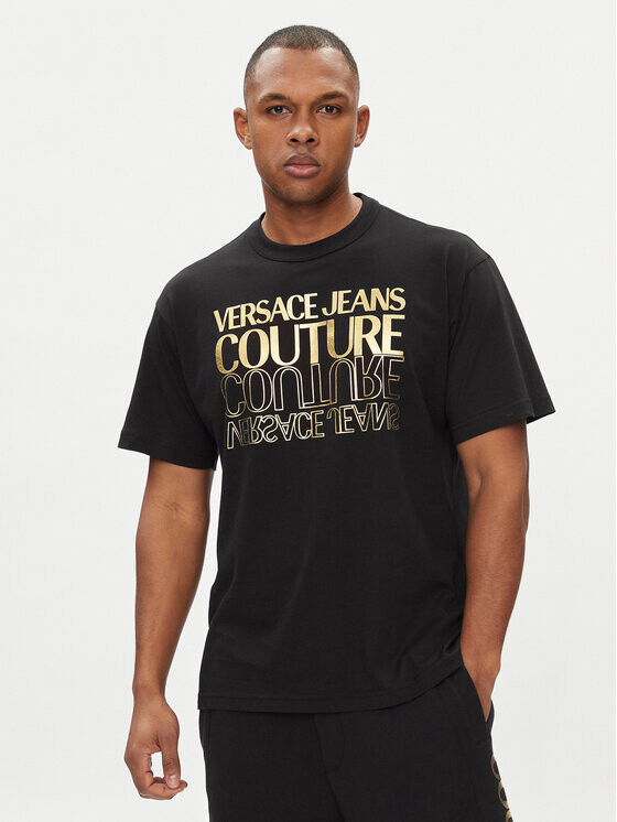 

Футболка стандартного кроя Versace Jeans Couture, черный