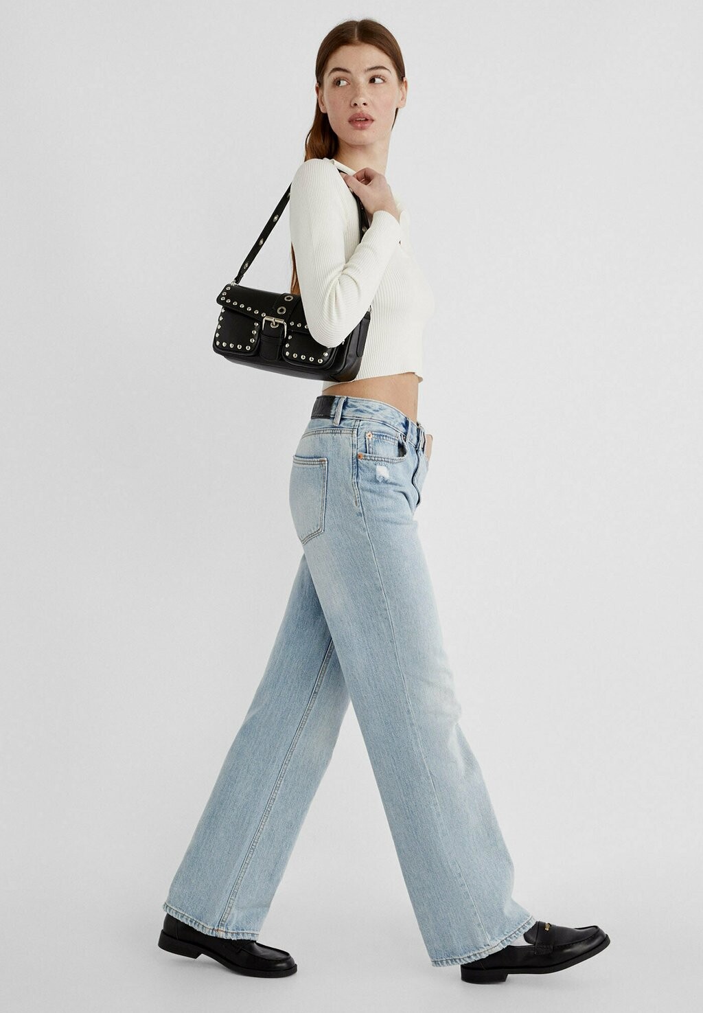 

Сумка Stradivarius, цвет black