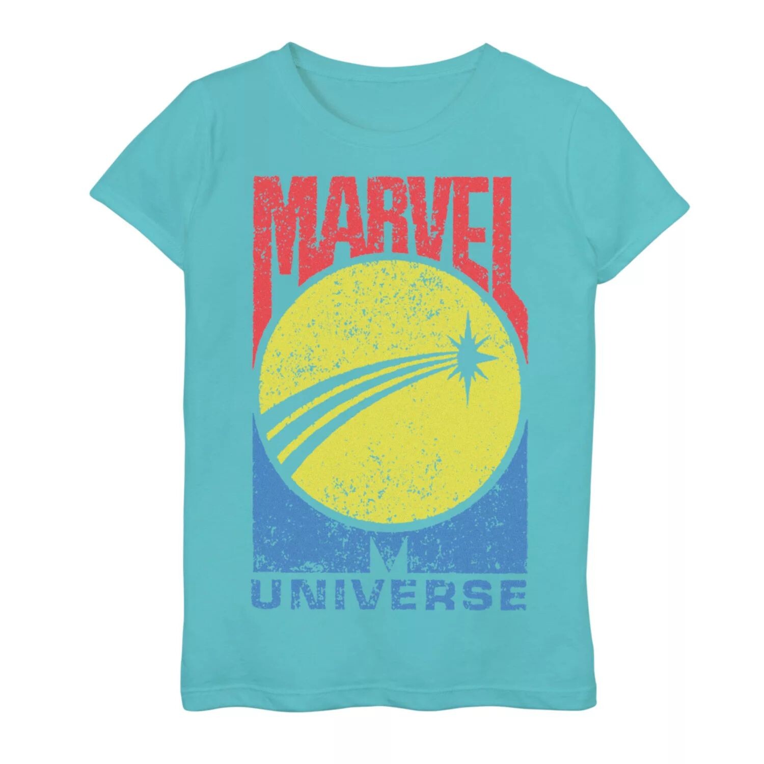 

Футболка с логотипом Marvel Universe Planet для девочек 7–16 лет Marvel