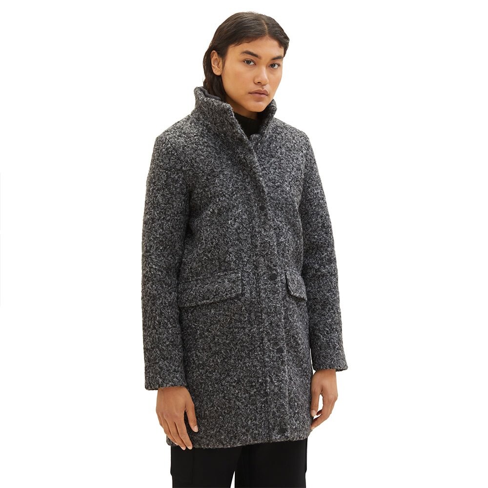 

Пальто Tom Tailor 1037586 Boucle, серый