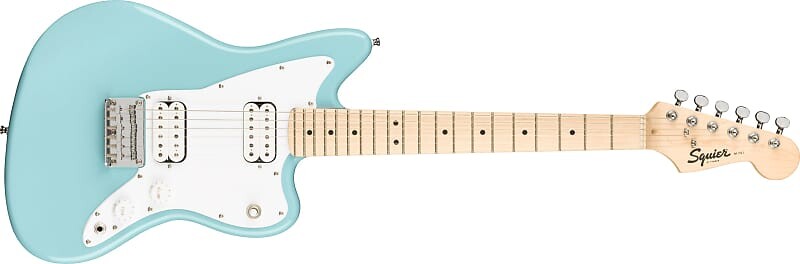 

Электрогитара Squier Mini Jazzmaster HH Electric Guitar, Maple Neck, Daphne Blue Finish