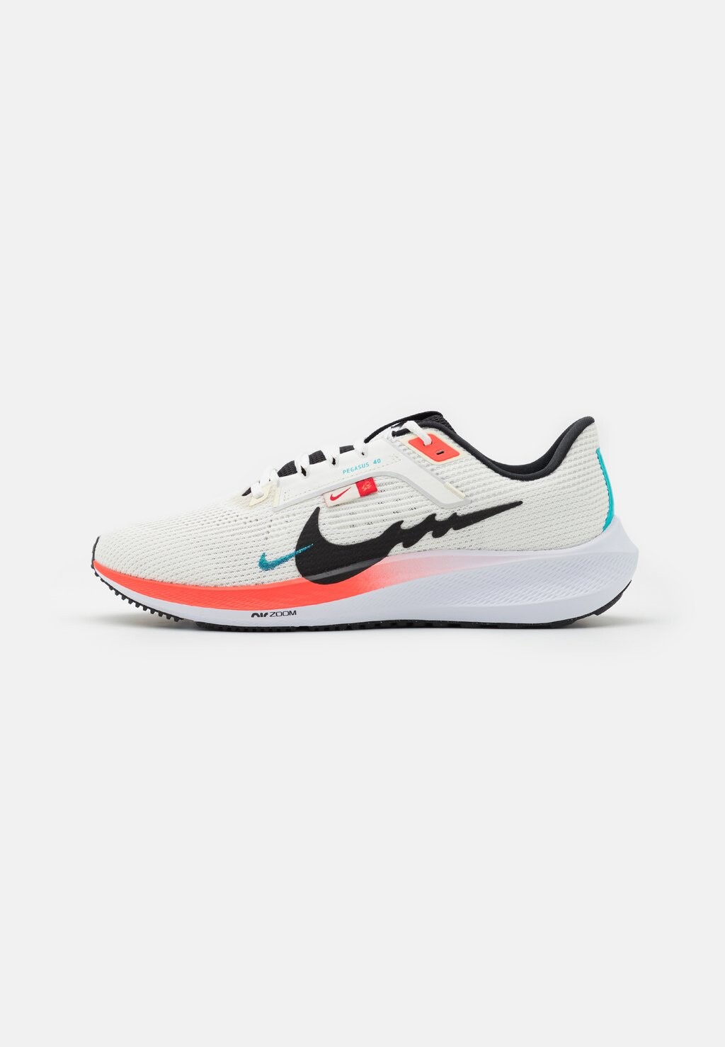 

Нейтральные кроссовки Air Zoom Pegasus 40 Nike, цвет sail/black/white/bright crimson