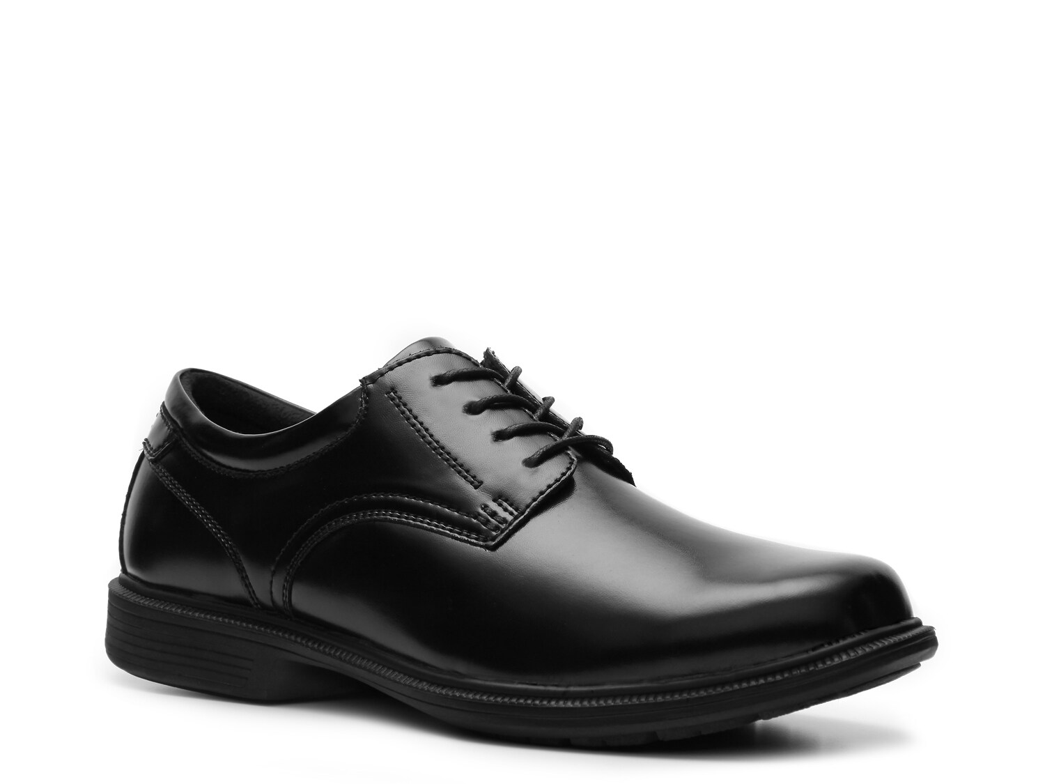 Ботинки Nunn Bush кожаные на шнуровке с круглым носком, черный