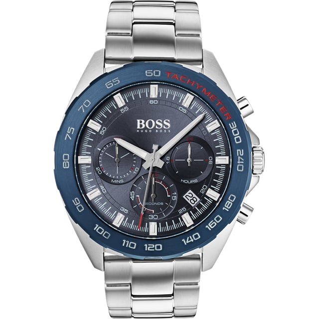 

Мужские часы интенсивности 1513665 Hugo Boss, серебряный