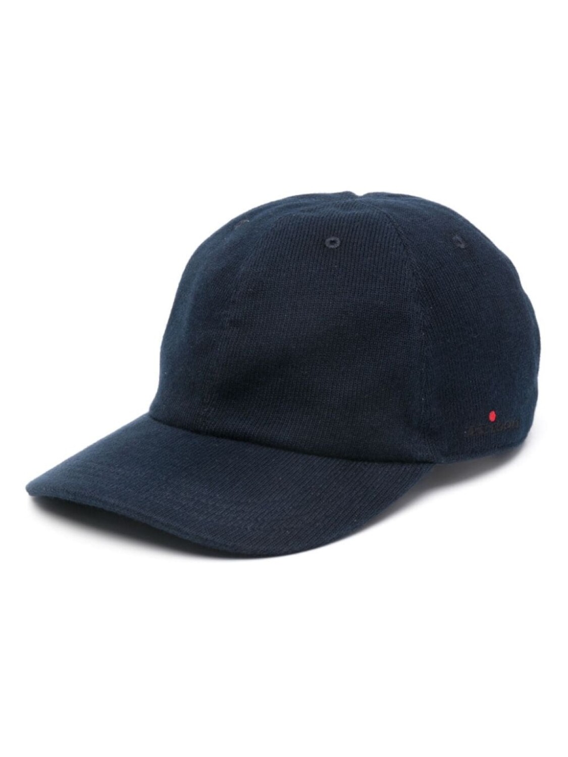 

Kiton кепка с вышитым логотипом, синий