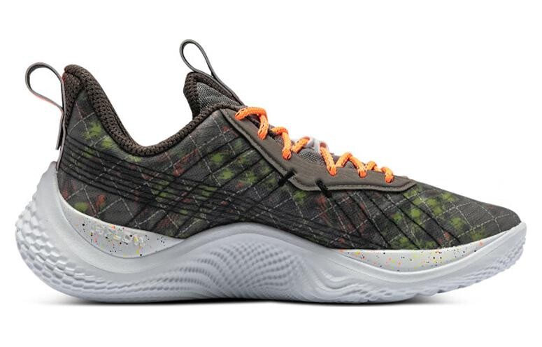 

Кроссовки унисекс Under Armour Curry Flow 10 Treasure Island, pewter / black