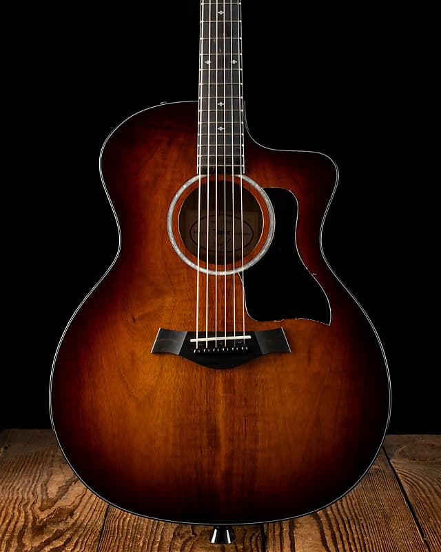 Акустическая гитара Taylor 224ce-K DLX - Shaded Edgeburst - Free Shipping электроакустические гитары taylor 224ce k dlx