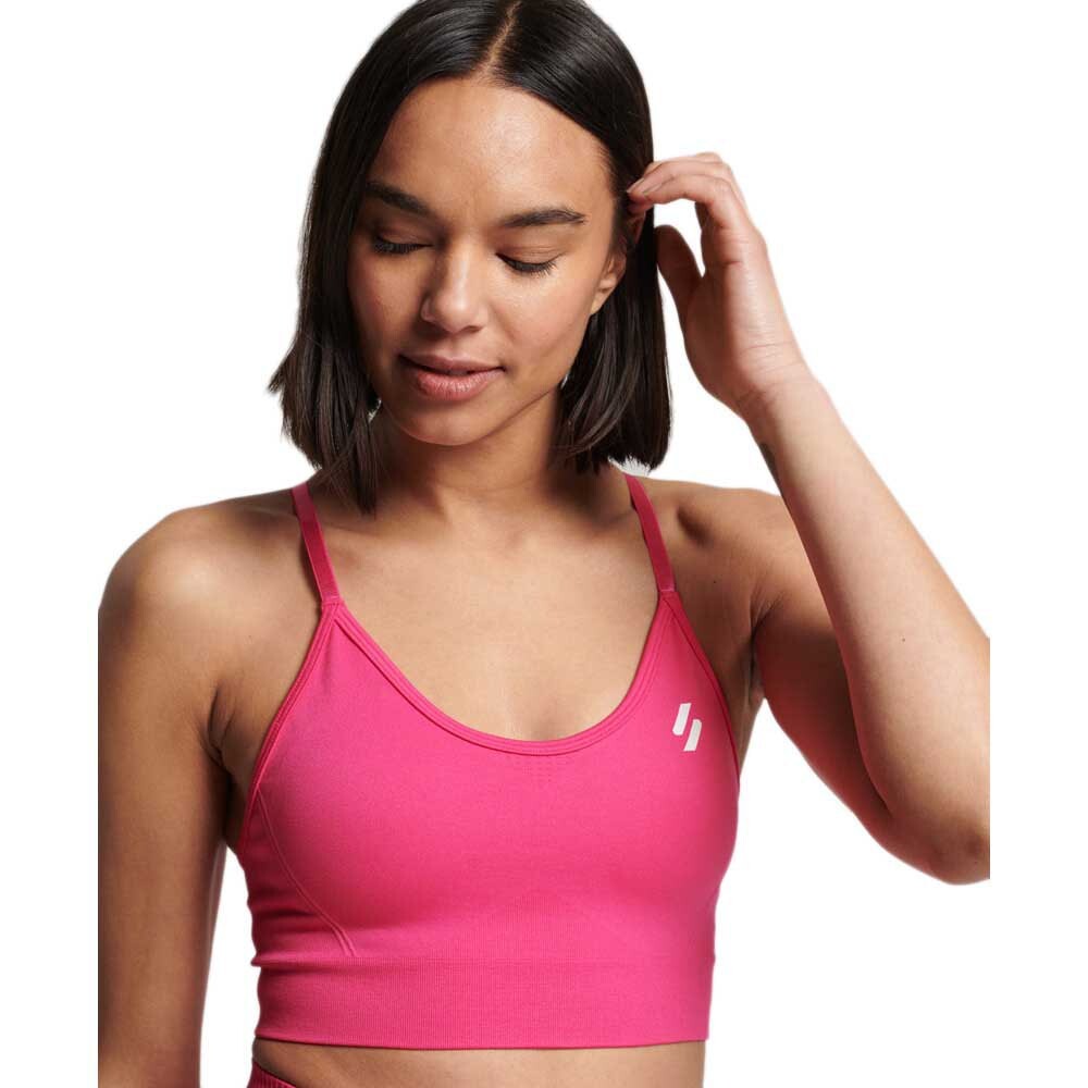 

Бюстгальтер Superdry Training Contour, розовый