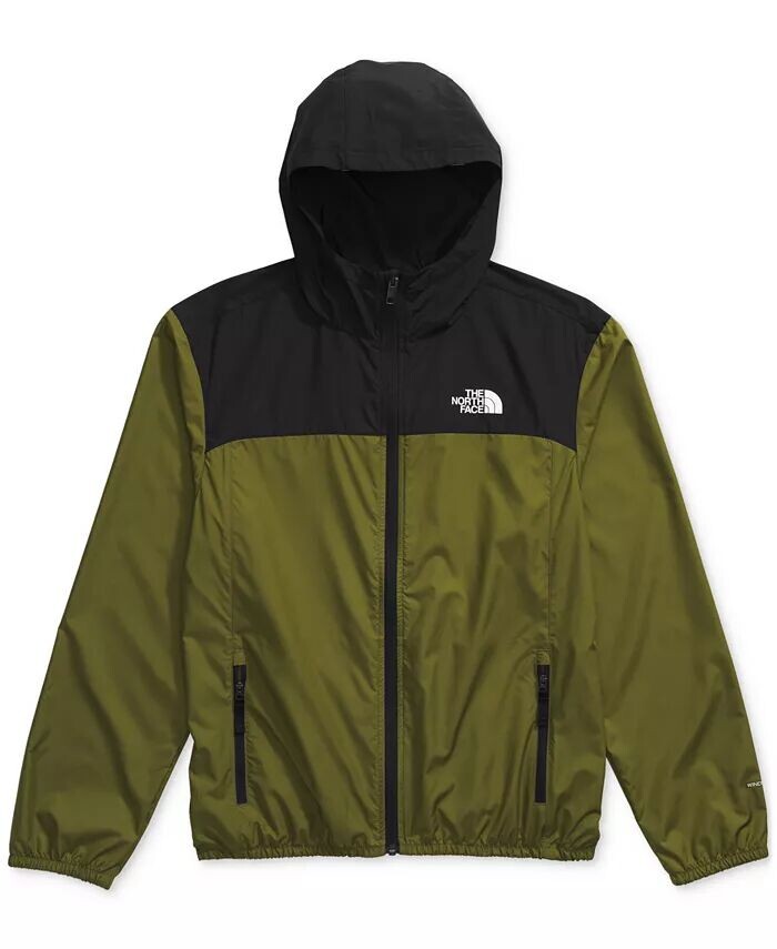 

Big Boys Never Stop Ветрозащитная куртка с капюшоном Настенная куртка The North Face, зеленый