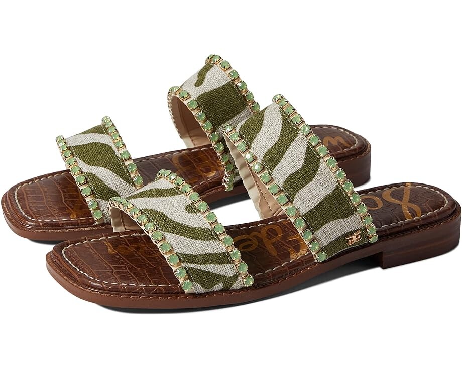 

Сандалии Sam Edelman Hopie, цвет Fern/Natural Linen