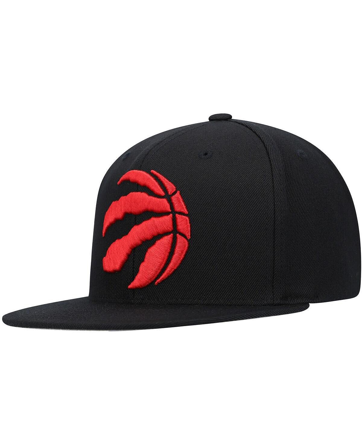 

Мужская черная кепка Toronto Raptors Team Ground Snapback Mitchell & Ness