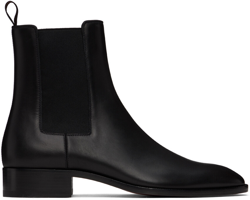 

Christian Louboutin Черные ботинки челси Samson