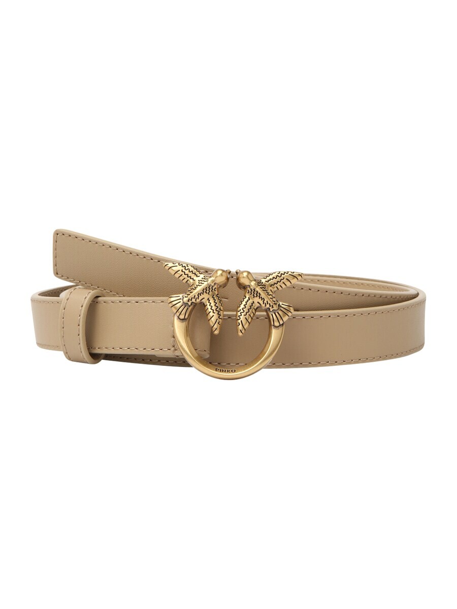 

Ремень PINKO Belt, светло-бежевый
