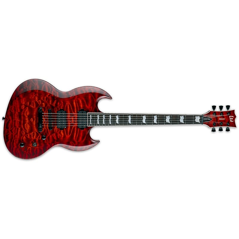 

Электрогитара ESP LTD Viper-1000 Guitar, Quilt Maple Top, Macassar Ebony, Tiger Eye Sunburst