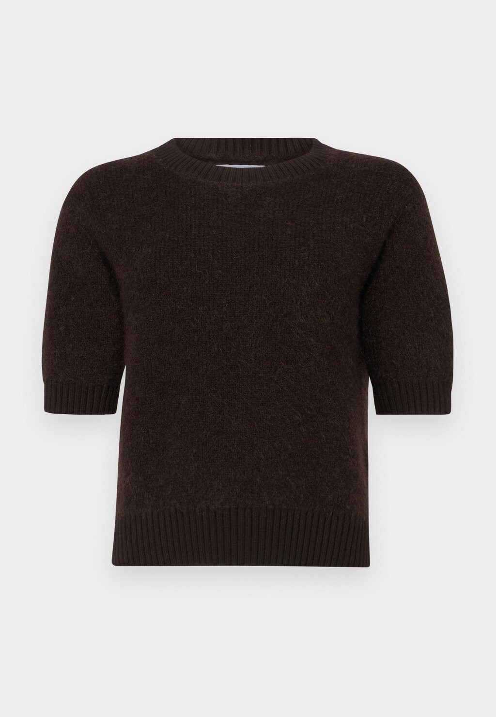 

Джемпер JEANNE SHORT SLEEVES Samsøe Samsøe, коричневый