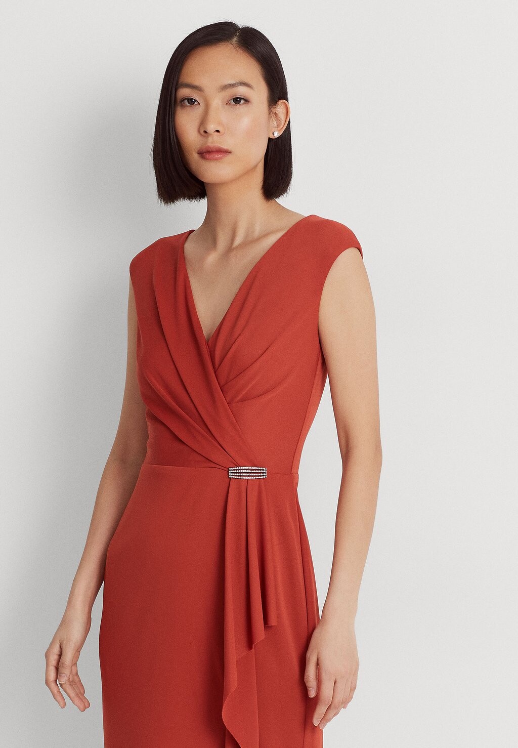 

Коктейльное платье Lauren Ralph Lauren, красный