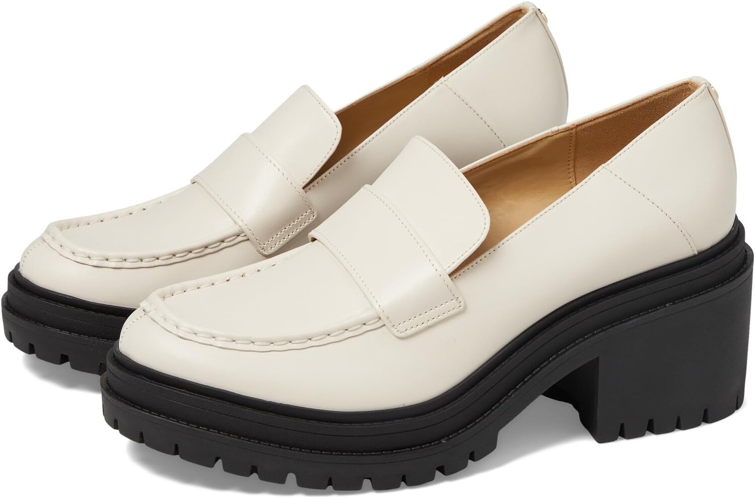 

Лоферы Rocco Heeled Loafer MICHAEL Michael Kors, цвет Light Cream
