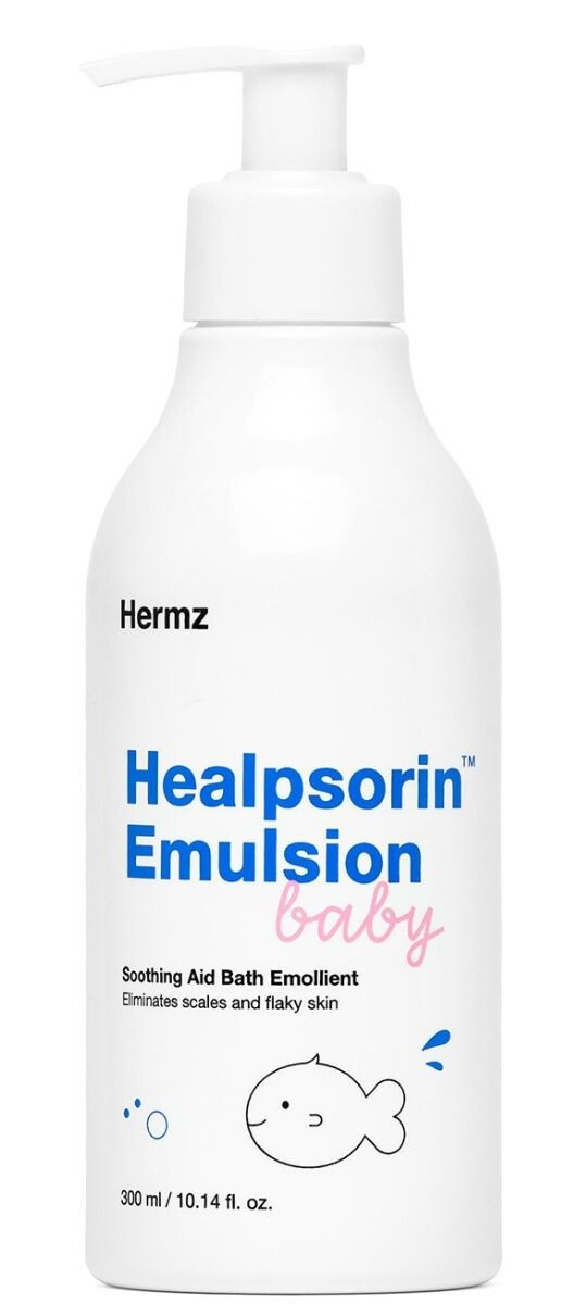 

Hermz Healpsorin Baby эмульсия для ванн для детей, 300 ml
