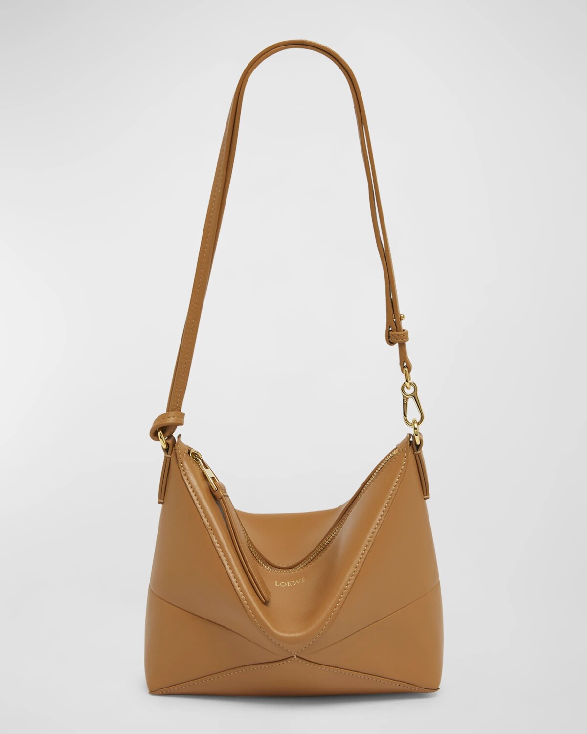 

Кожаная сумка через плечо Puzzle Fold Loewe, цвет Warm Desert