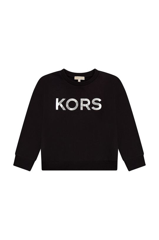 

Детская хлопковая толстовка Michael Kors, черный