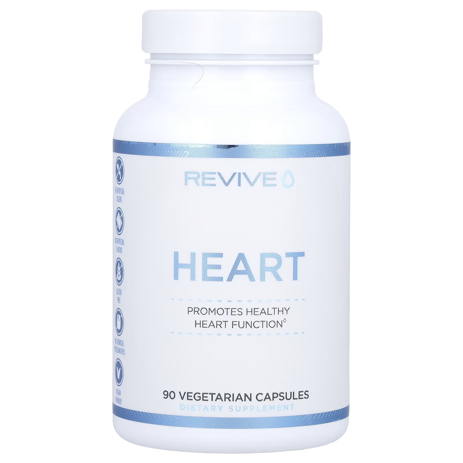 Revive Heart 90 вегетарианских капсул revive витамин k2 30 вегетарианских капсул