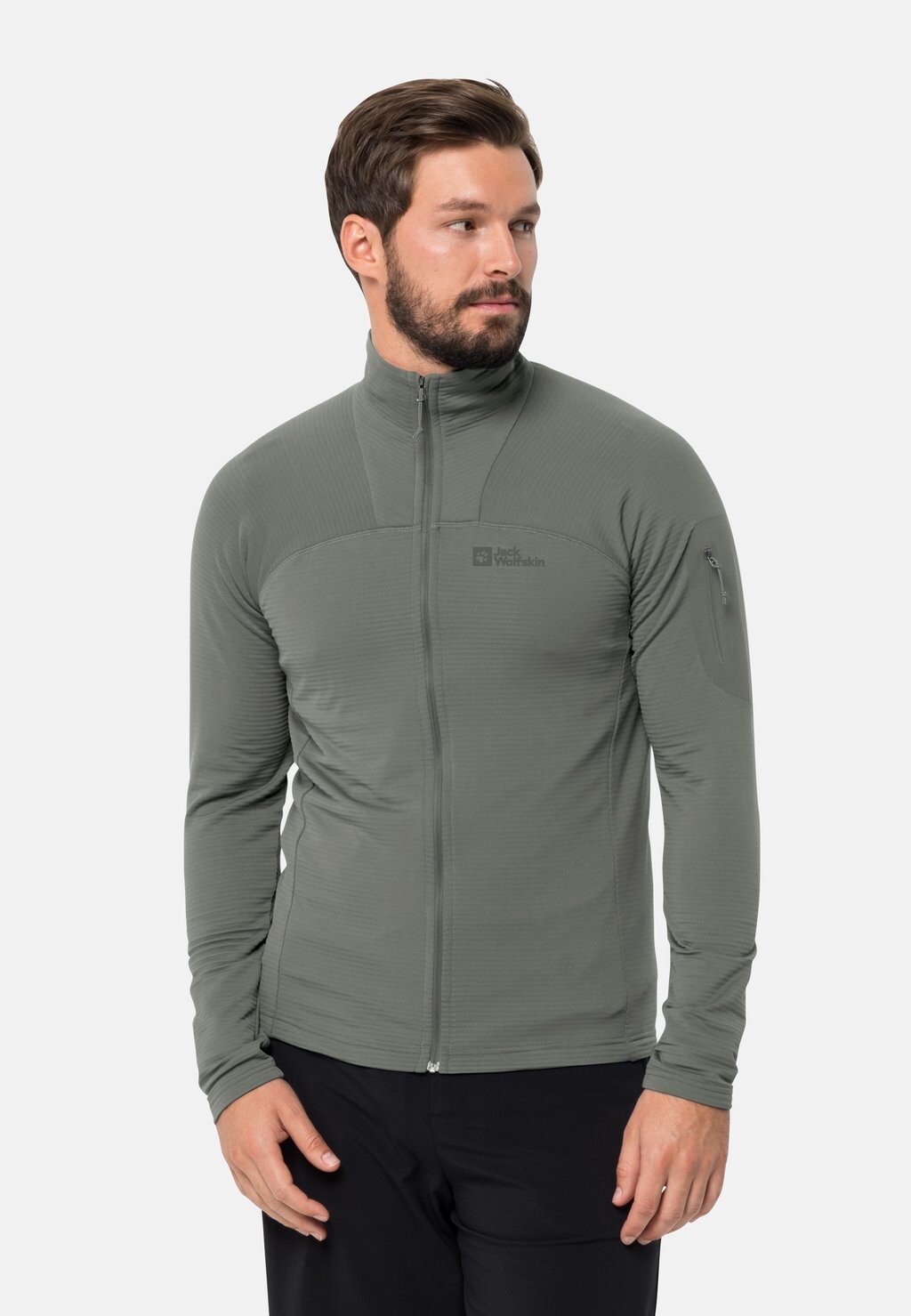 

Куртка флисовая Jack Wolfskin, Серый, Куртка флисовая Jack Wolfskin