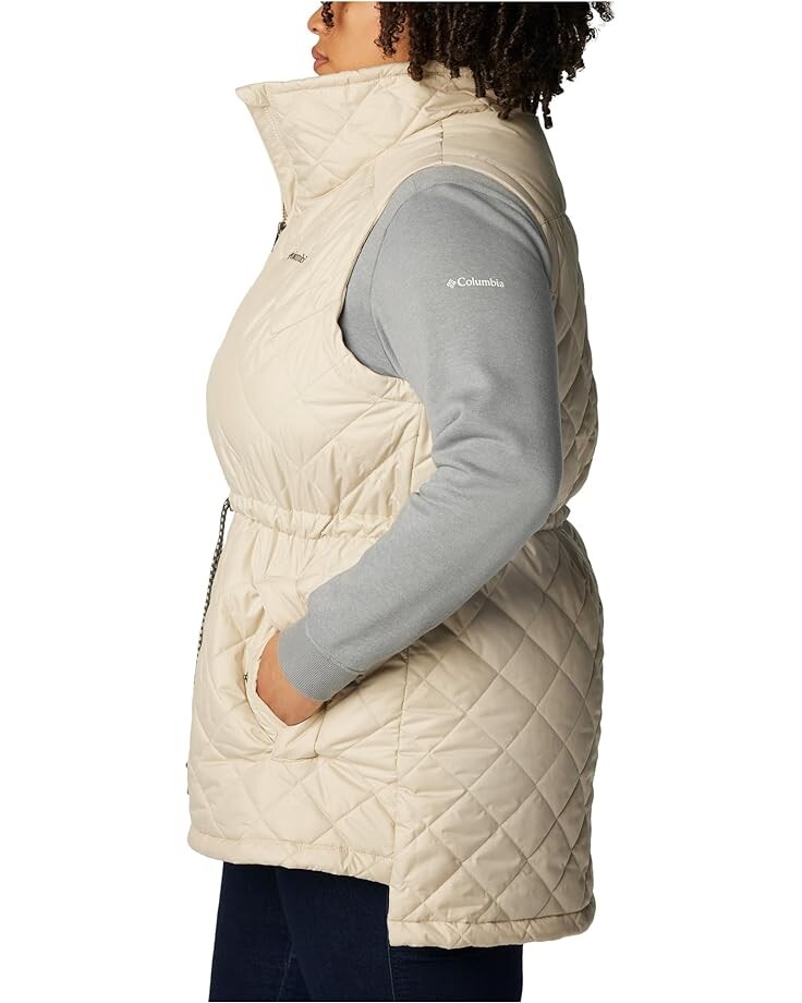 

Утепленный жилет Columbia Plus Size Copper Crest Mid Vest, цвет Dark Stone
