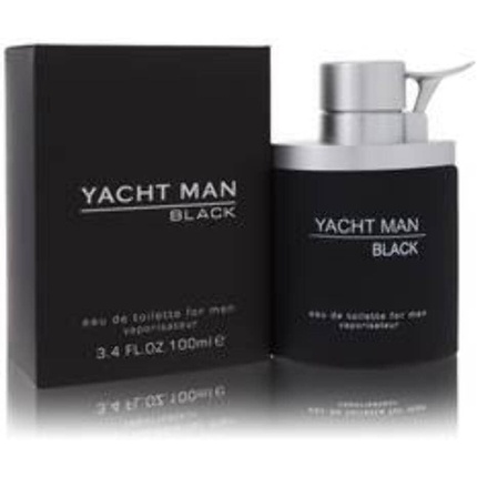 

Туалетная вода-спрей Yacht Man Black 3,4 унции 100 мл - для мужчин Myrurgia