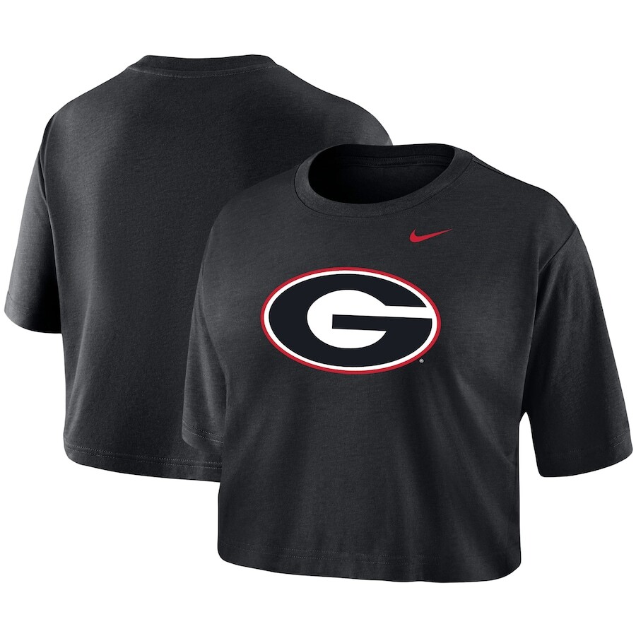 

Футболка с коротким рукавом Nike Georgia Bulldogs, черный