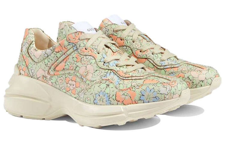 

Кроссовки GUCCI Wmns Rhyton Liberty London Low-Top Daddy, мультиколор