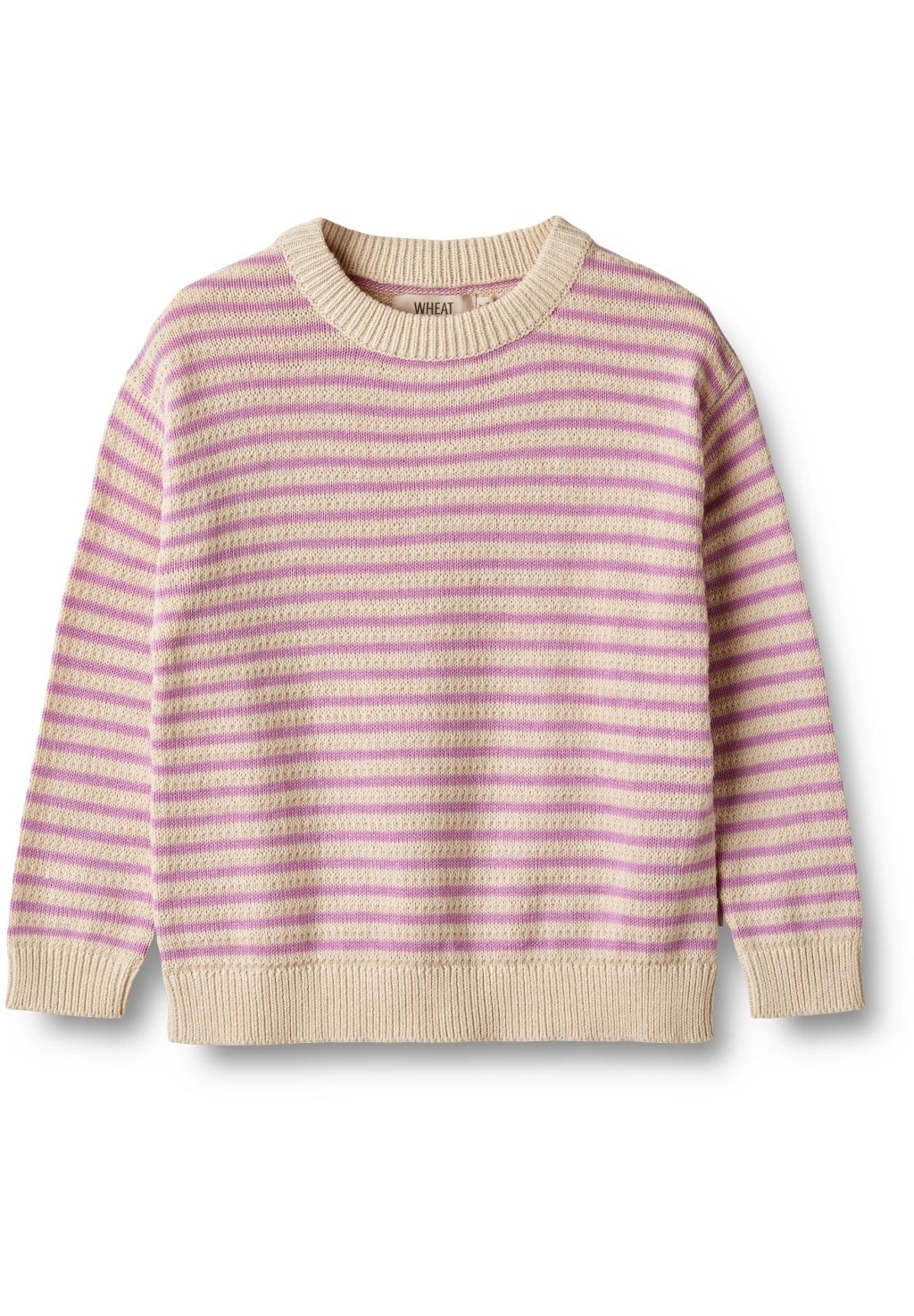 Вязаный свитер CHRIS Wheat, цвет iris stripe