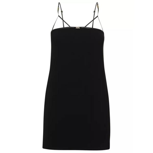 

Платье mini dress in polyester Dsquared2, черный