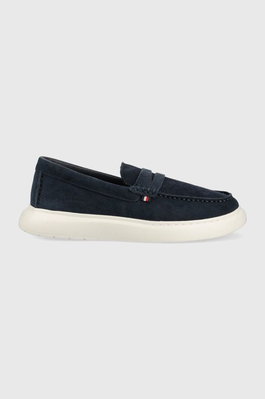 

Замшевые лоферы TOMMY HILFIGER HYBRID LOAFER Tommy Hilfiger, темно-синий